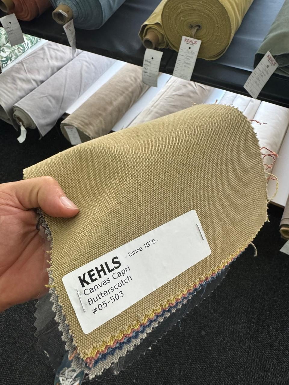 Selecting canvas